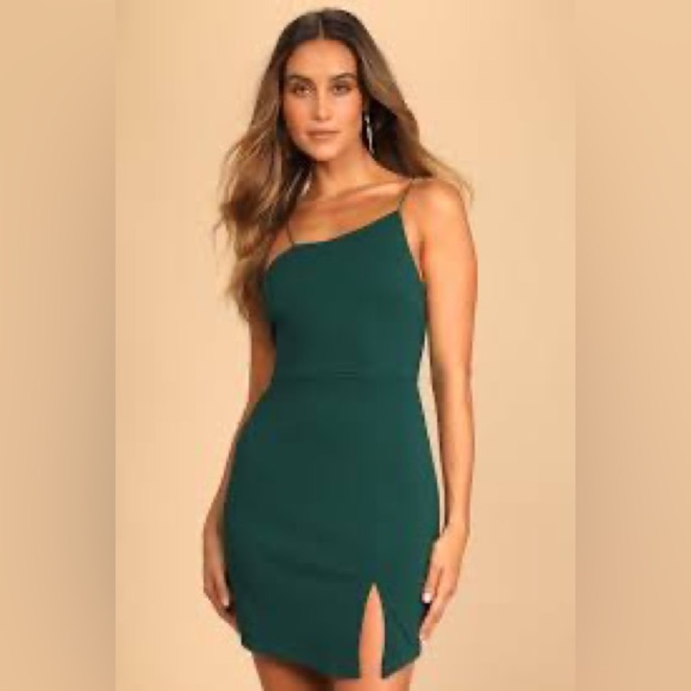 Lulu’s mini asymmetrical dress